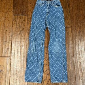 Hollister women’s Hollister vintage stretch ultra high rise dad Jeans